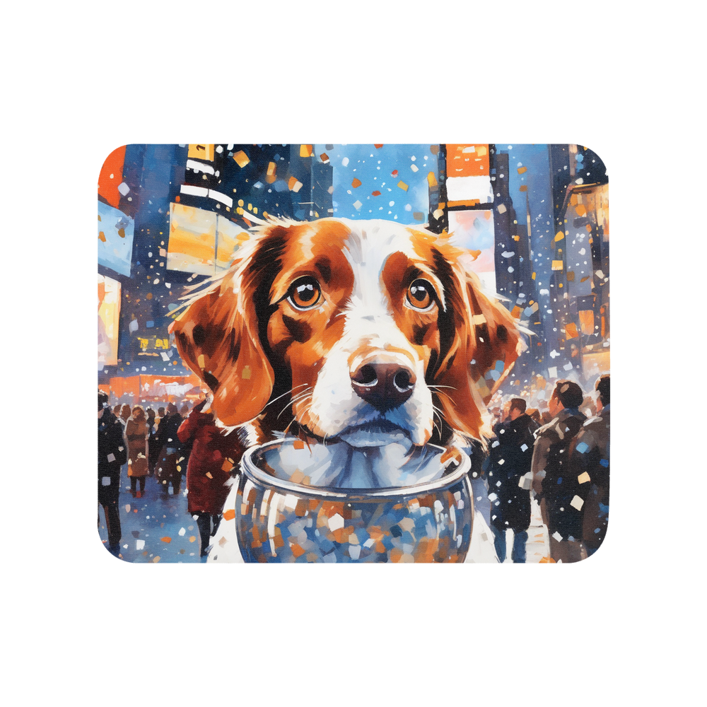 PugMug Custom Brittany Dog Mouse Pad