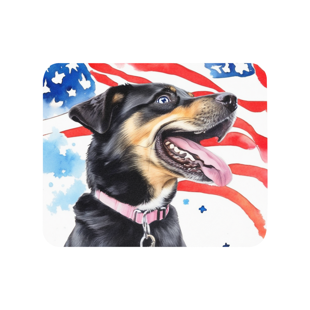 PugMug Custom Blue Mouse Pad