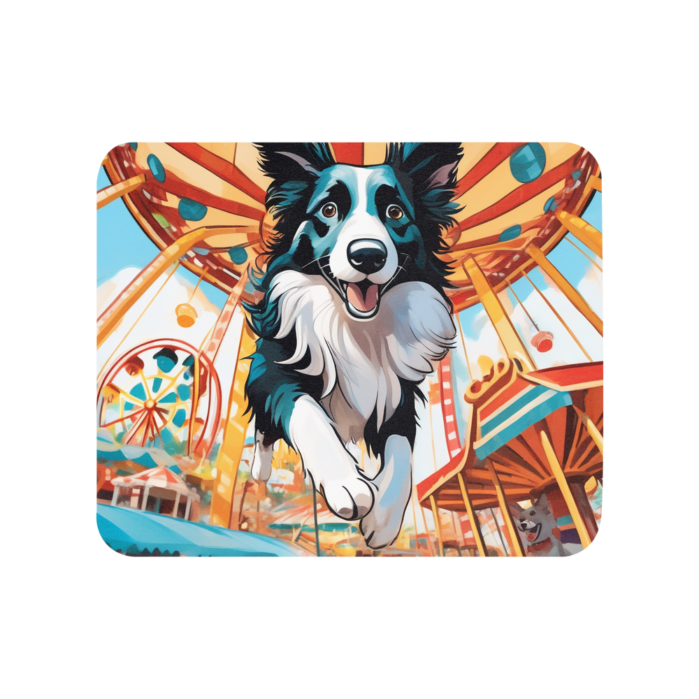 PugMug Custom Border Collie Mouse Pad
