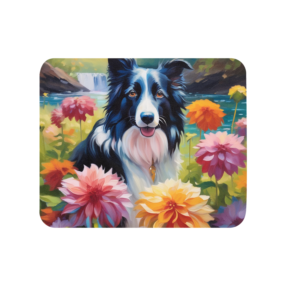 PugMug Custom Border Collie Mouse Pad