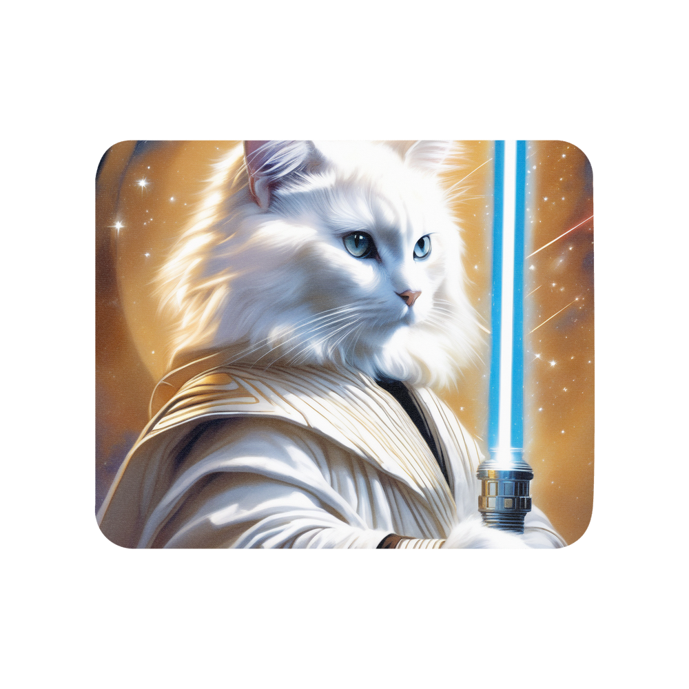 PugMug Custom White Ragdoll Cat Mouse Pad