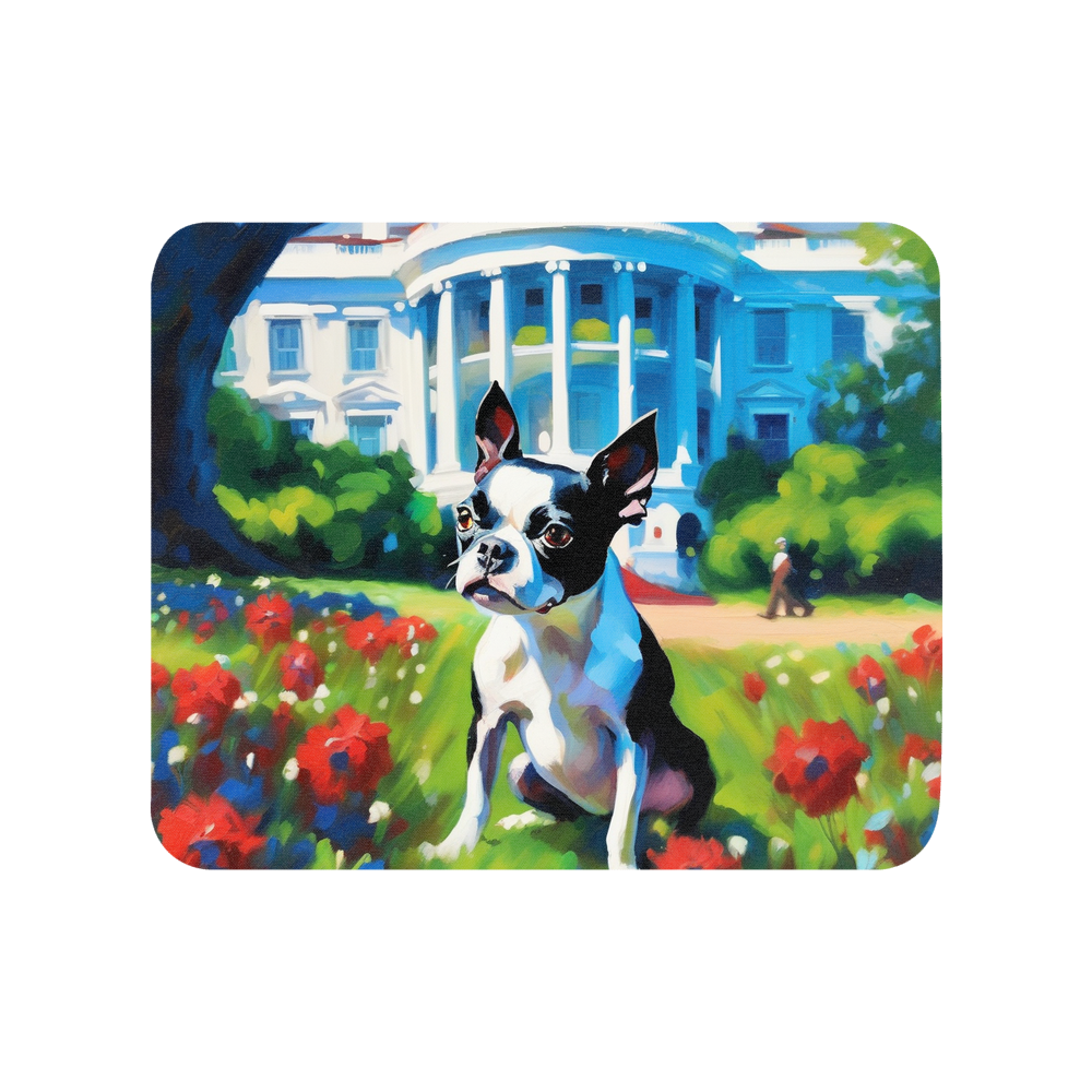 PugMug Custom Boston Terrier Mouse Pad