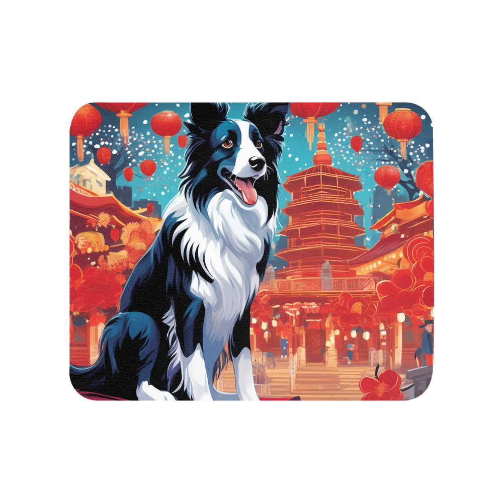 PugMug Custom Border Collie Mouse Pad