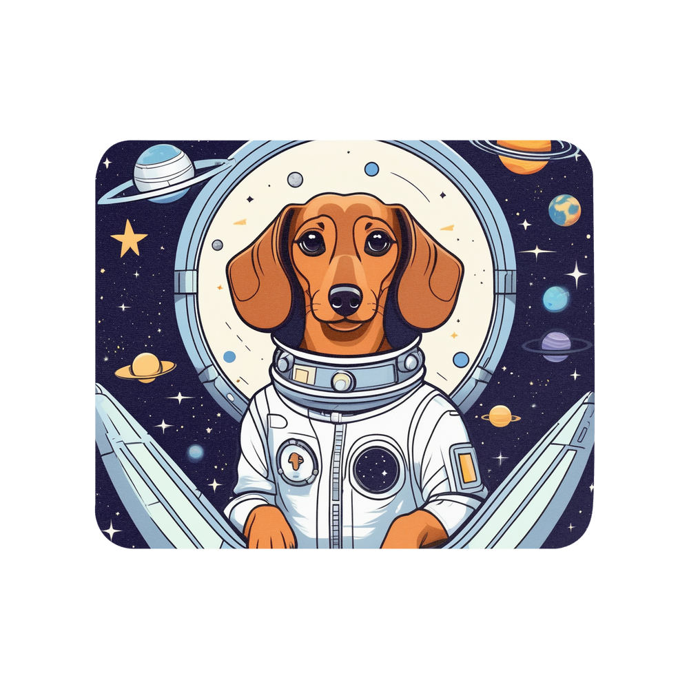 PugMug Custom Tan Dachshund Mouse Pad