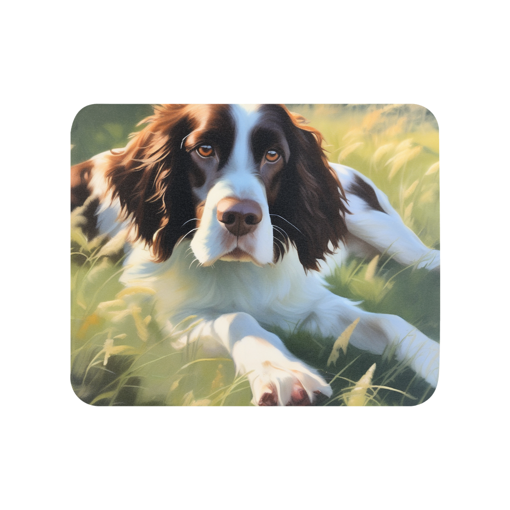 PugMug Custom English Springer Spaniel Mouse Pad