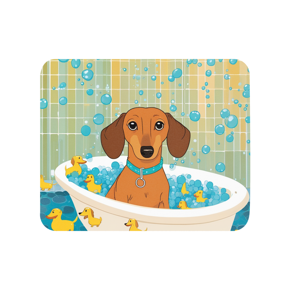PugMug Custom Tan Dachshund Mouse Pad