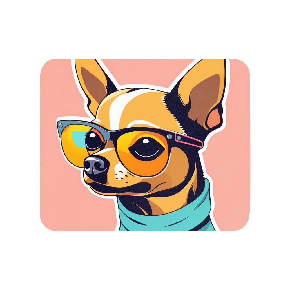 PugMug Custom Chihuahua Mouse Pad