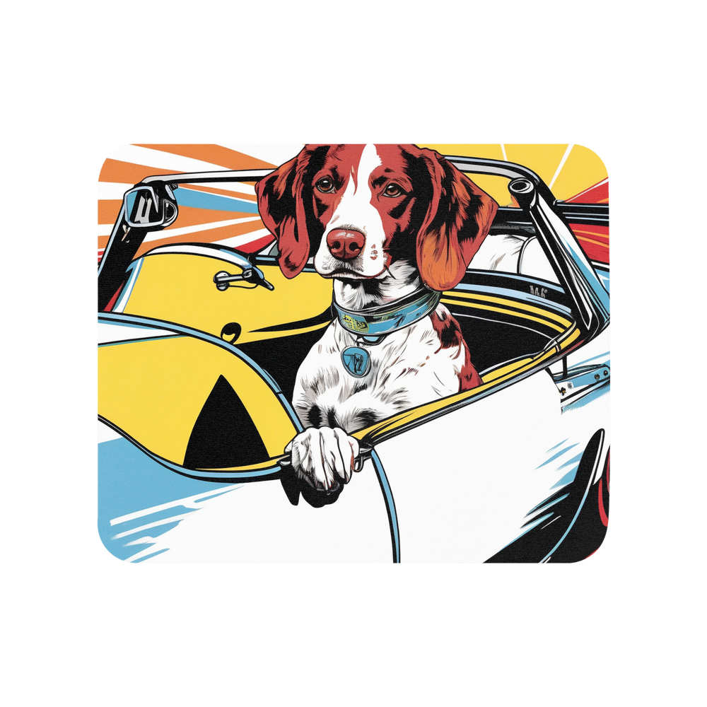 PugMug Custom Brittany Dog Mouse Pad