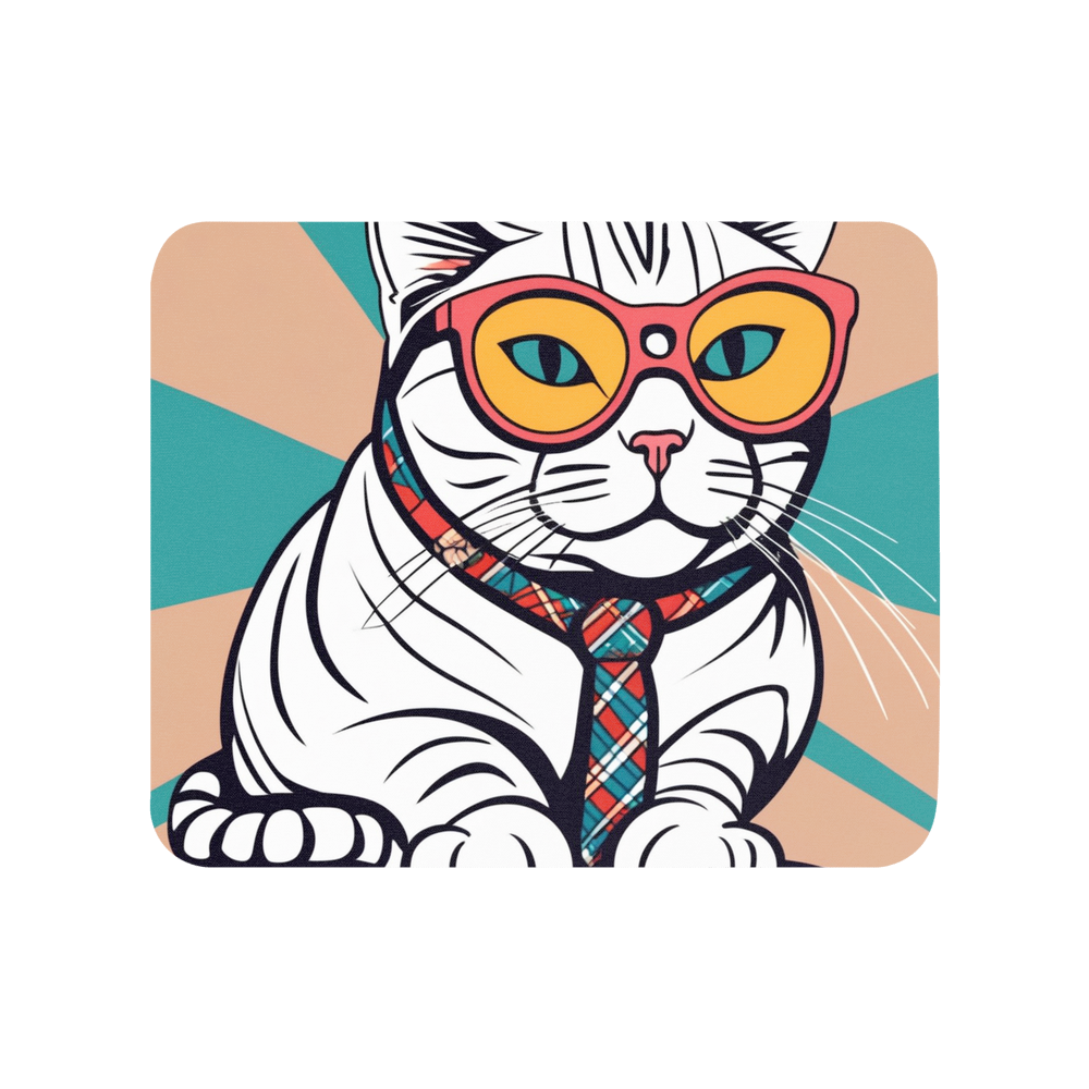 PugMug Custom Tabby Scottish Fold Cat Mouse Pad