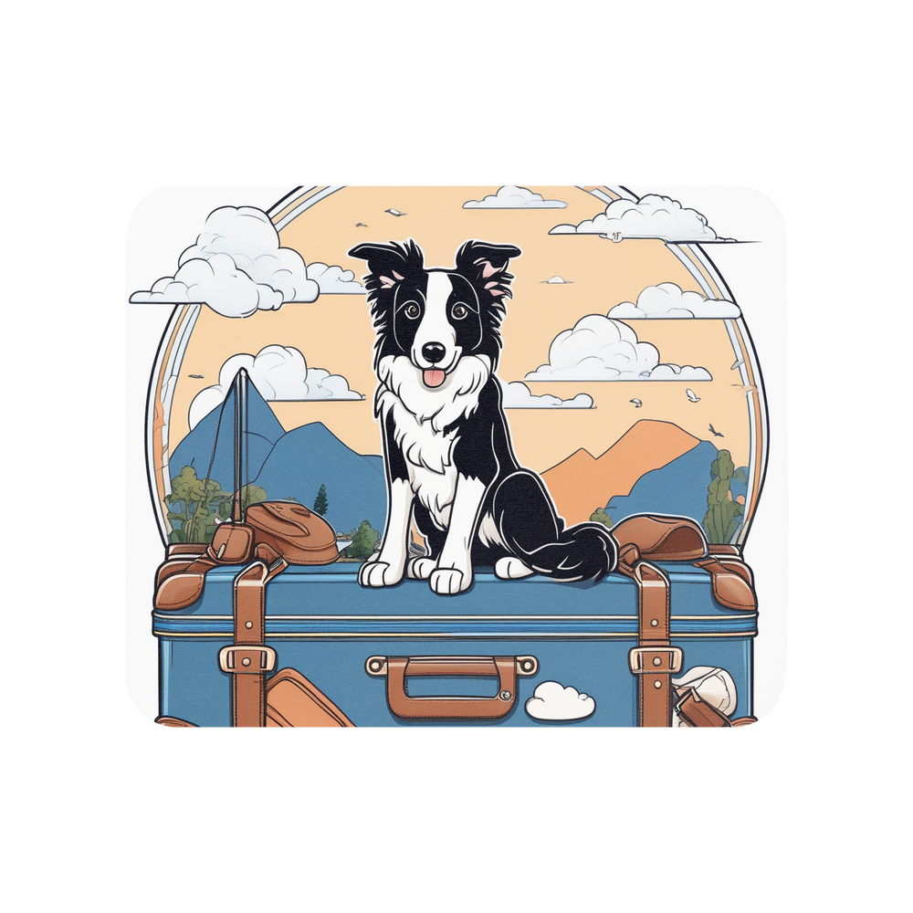 PugMug Custom Border Collie Mouse Pad