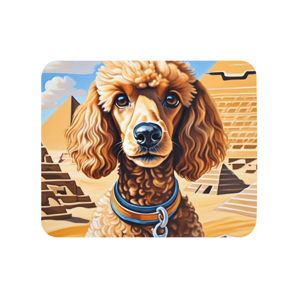 PugMug Custom Tan Poodle Mouse Pad