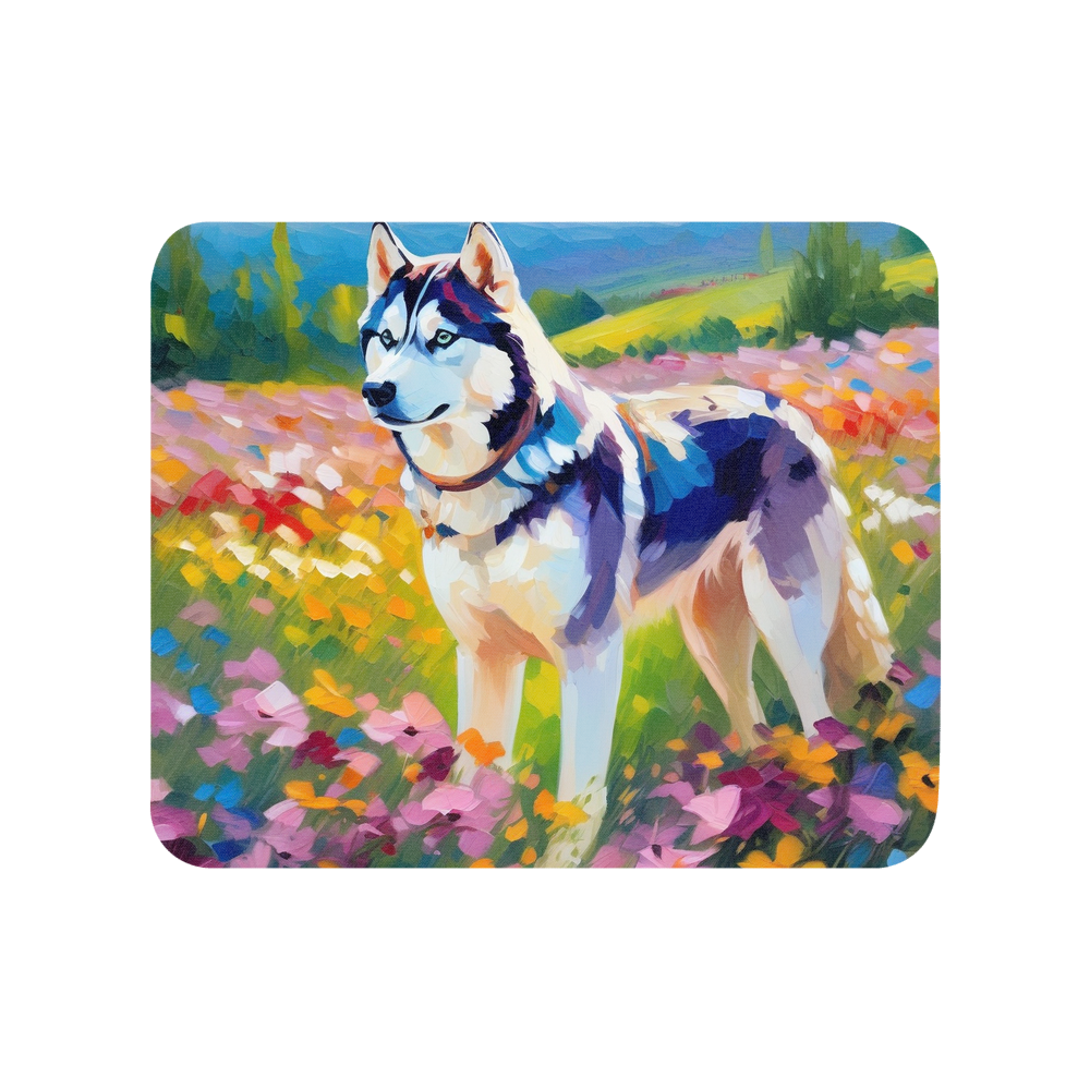PugMug Custom Siberian Husky Mouse Pad