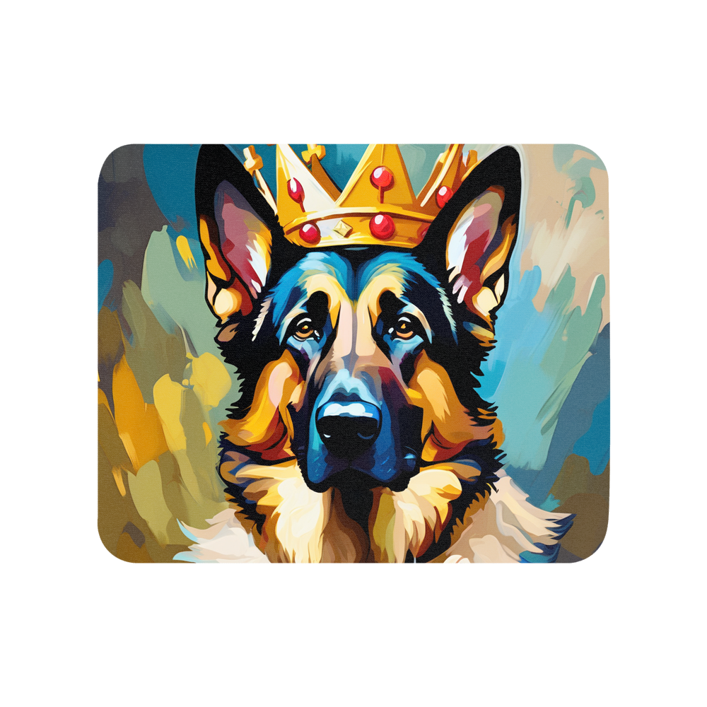 PugMug Custom German Shepherd Dog Mouse Pad
