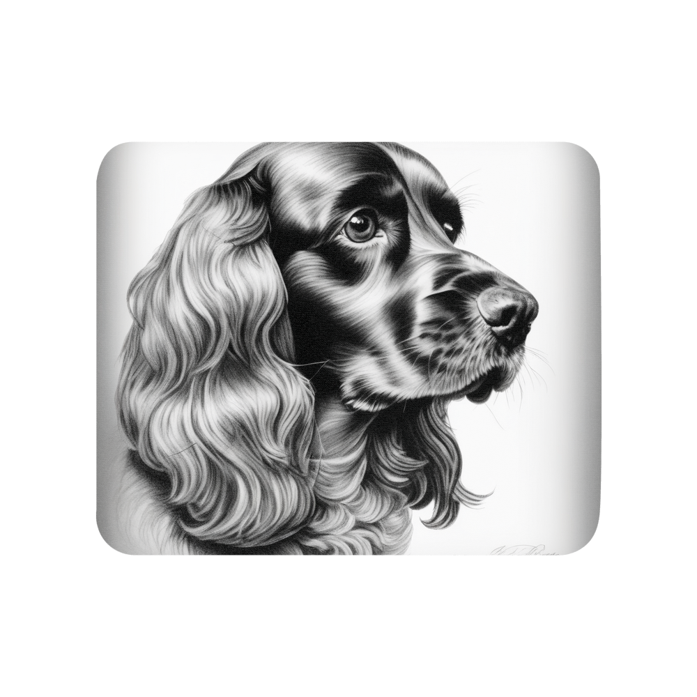 PugMug Custom Cocker Spaniel Mouse Pad