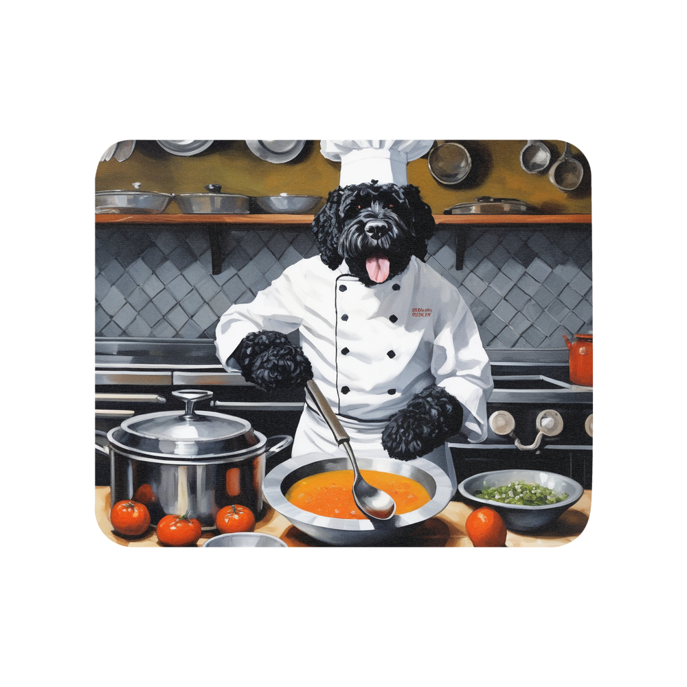 PugMug Custom Portuguese Water Dog Mouse Pad