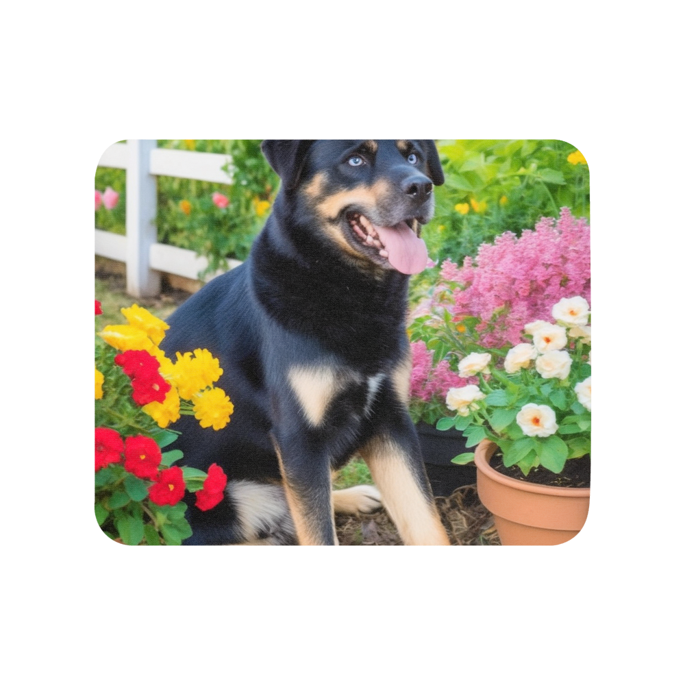 PugMug Custom Blue Mouse Pad