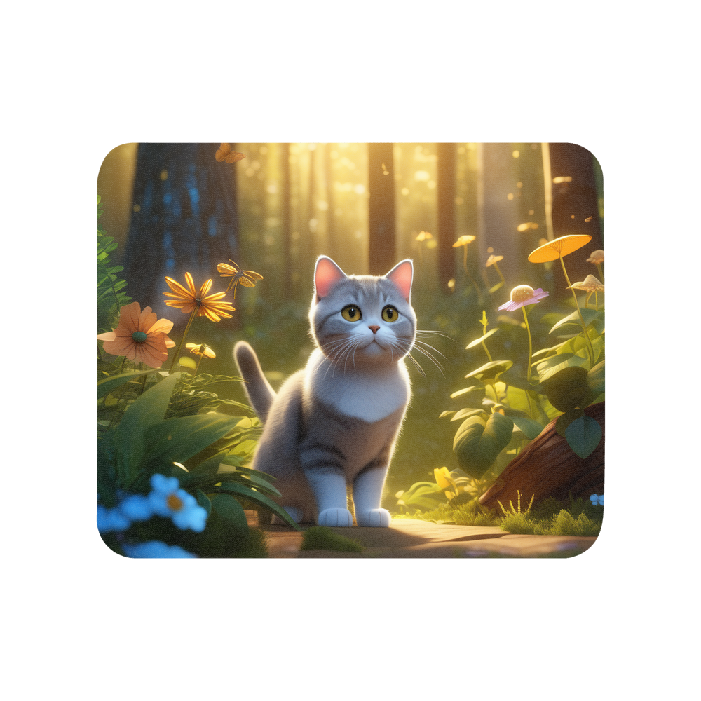 PugMug Custom Tabby British Shorthair Cat Mouse Pad