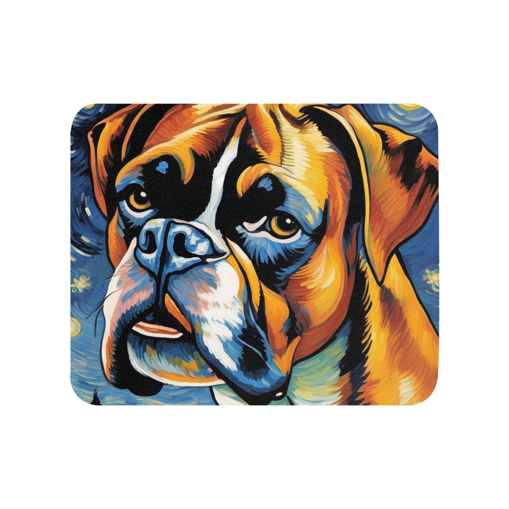 PugMug Custom Boxer Dog Mouse Pad