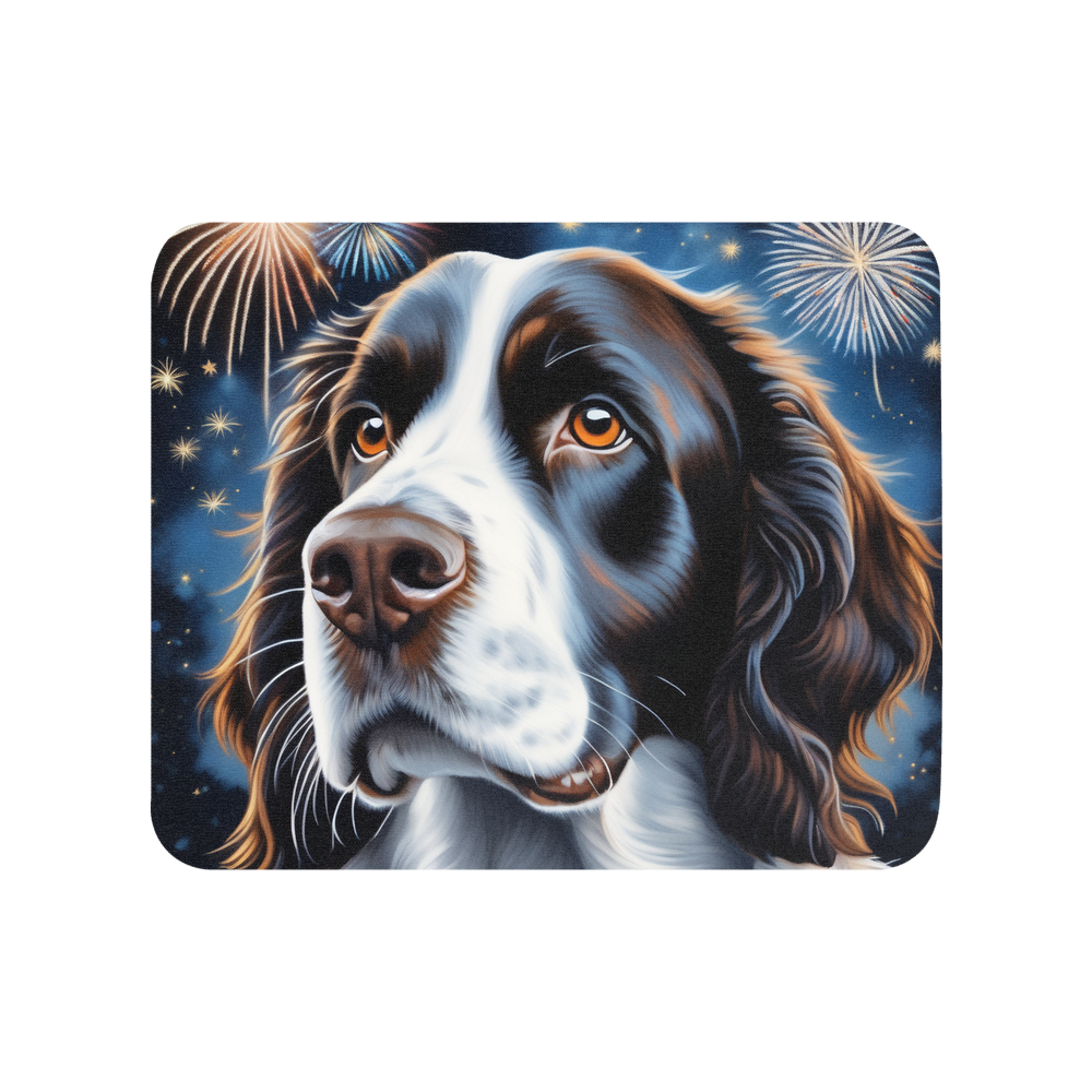 PugMug Custom English Springer Spaniel Mouse Pad