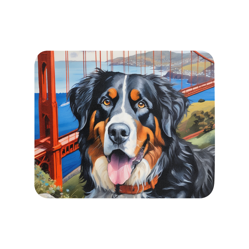 PugMug Custom Bernese Mountain Dog Mouse Pad