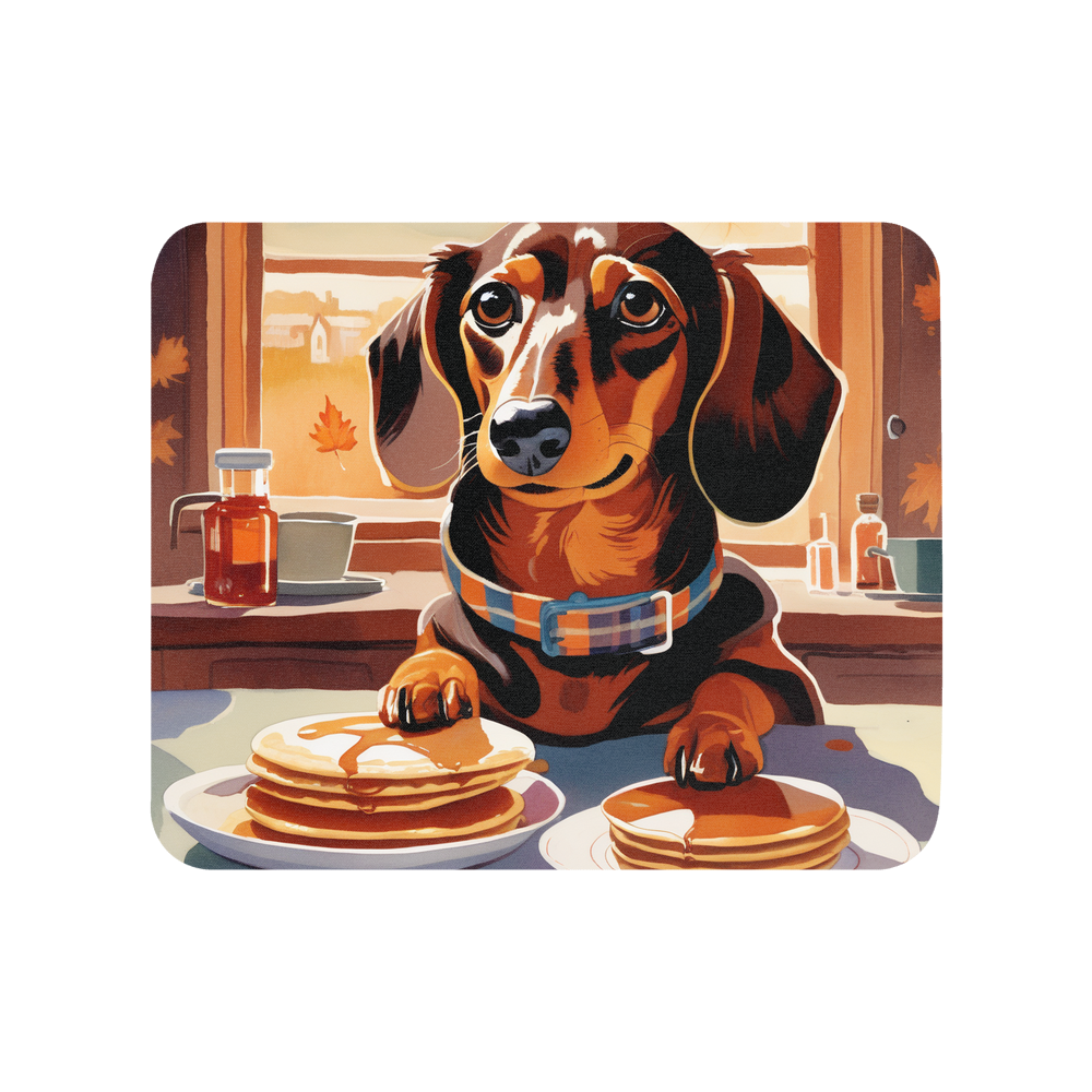 PugMug Custom Tan Dachshund Mouse Pad