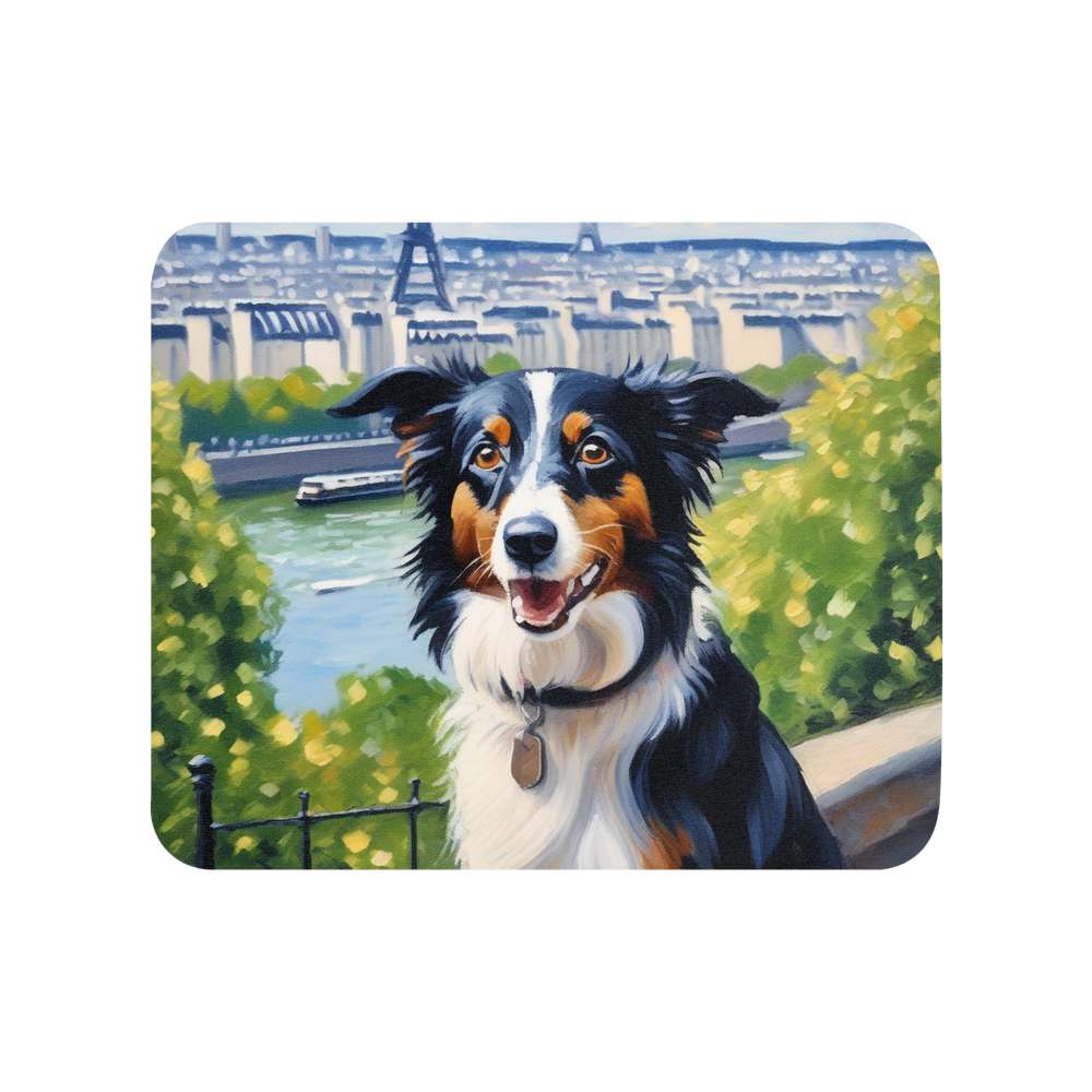PugMug Custom Border Collie Mouse Pad