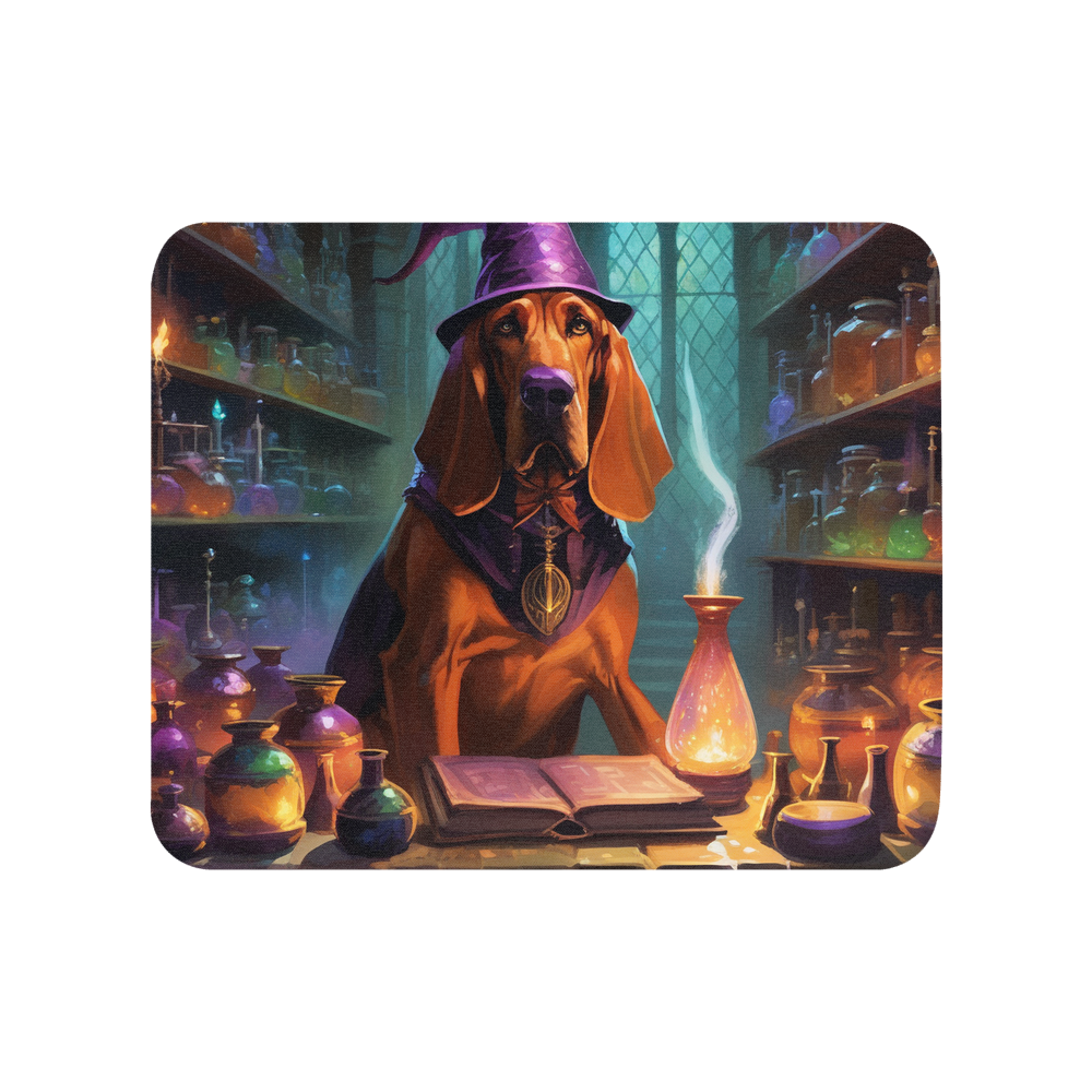 PugMug Custom Bloodhound Mouse Pad