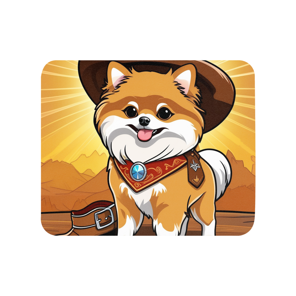 PugMug Custom Tan Pomeranian Mouse Pad