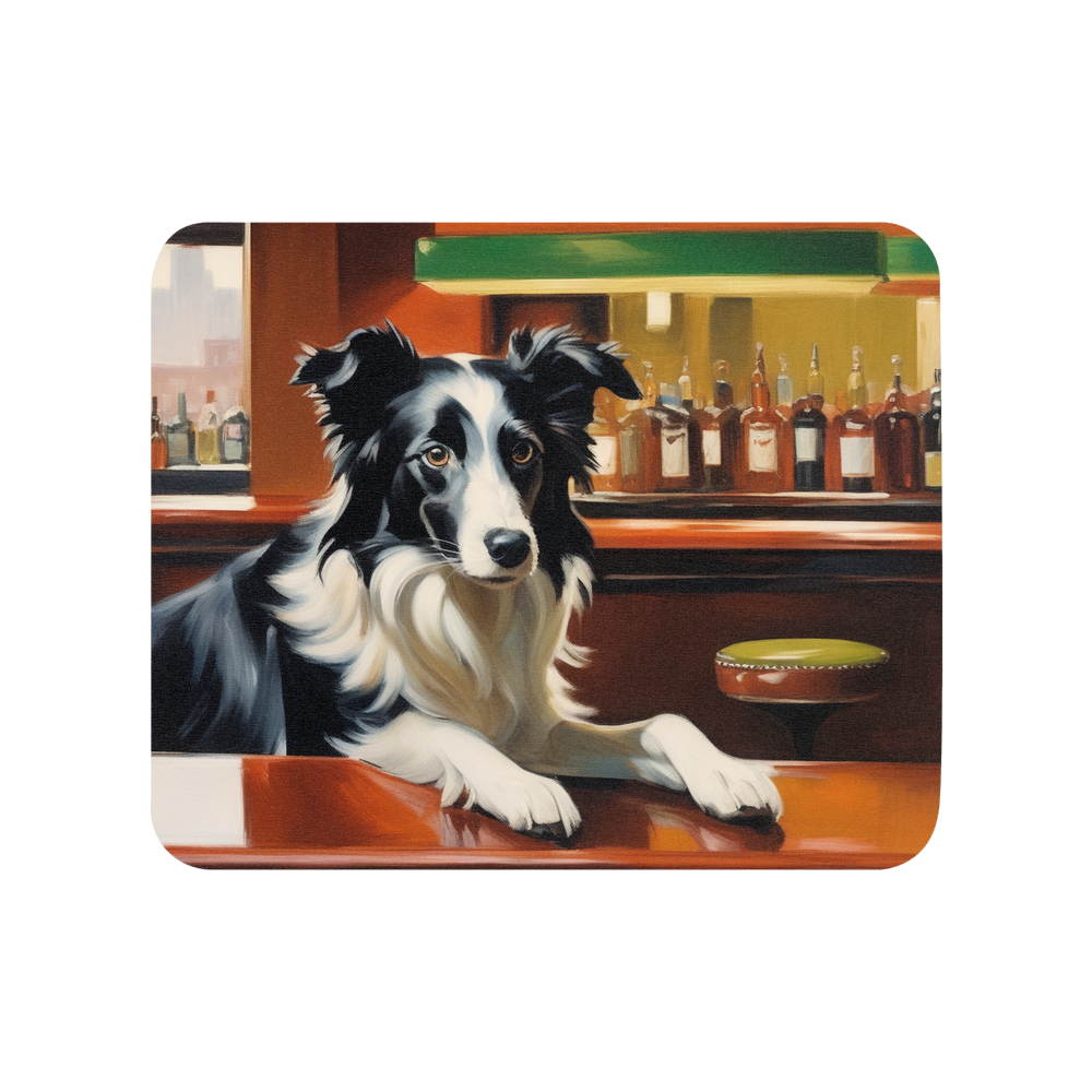 PugMug Custom Border Collie Mouse Pad