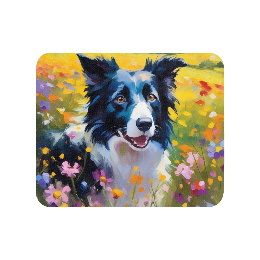 PugMug Custom Border Collie Mouse Pad