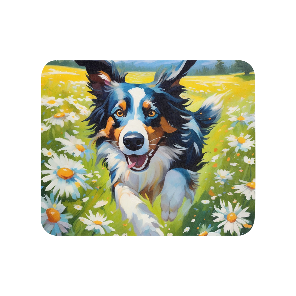PugMug Custom Border Collie Mouse Pad