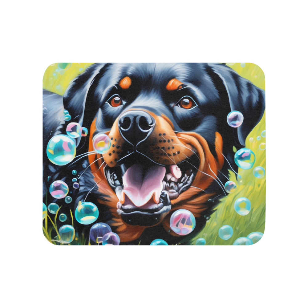 PugMug Custom Rottweiler Mouse Pad