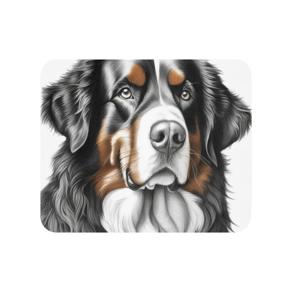 PugMug Custom Bernese Mountain Dog Mouse Pad