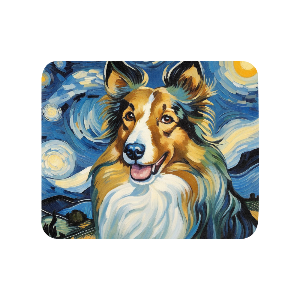 PugMug Custom Collie Mouse Pad