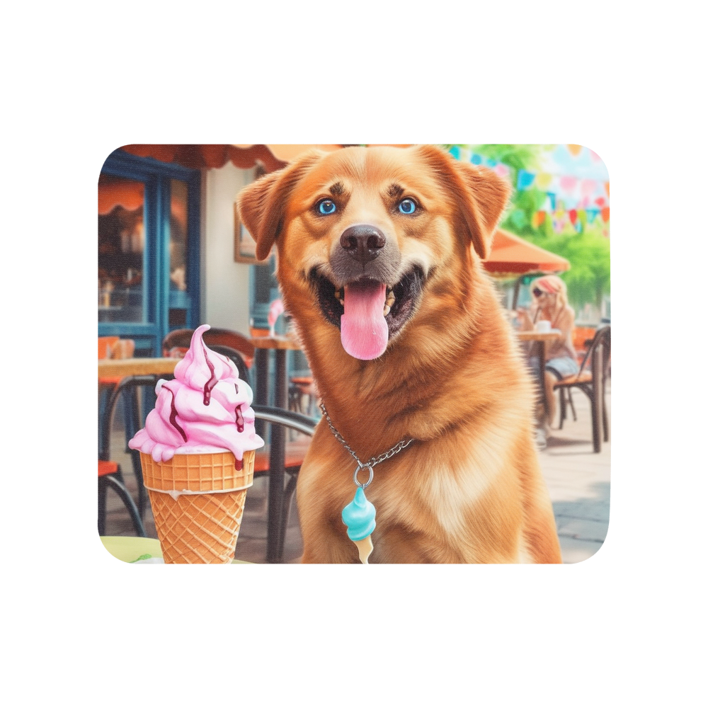 PugMug Custom Blue Mouse Pad