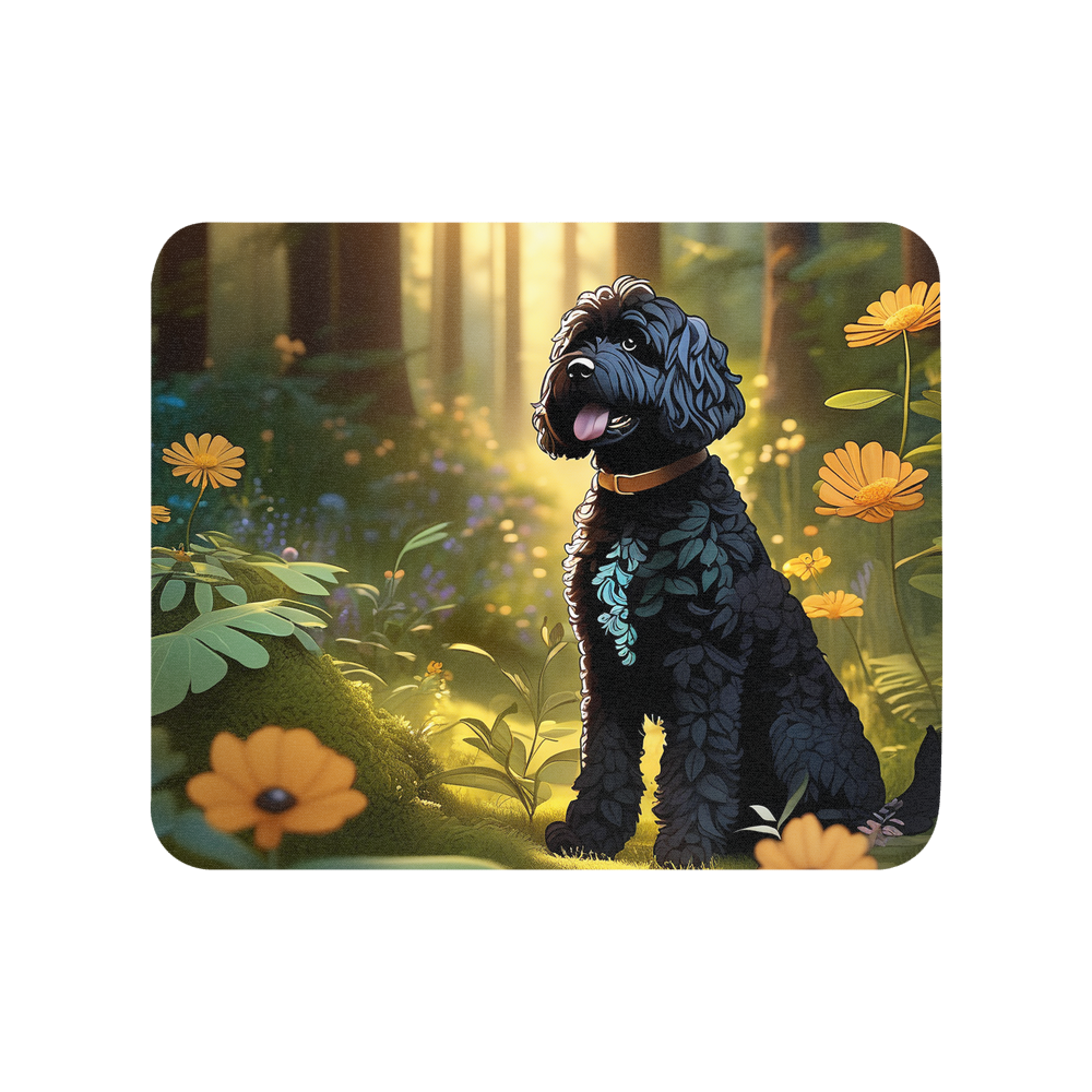 PugMug Custom Portuguese Water Dog Mouse Pad