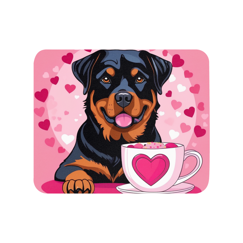 PugMug Custom Rottweiler Mouse Pad