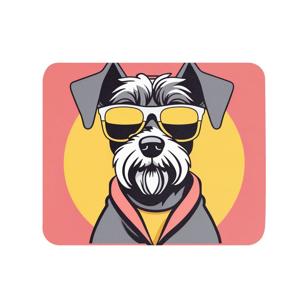 PugMug Custom Miniature Schnauzer Mouse Pad