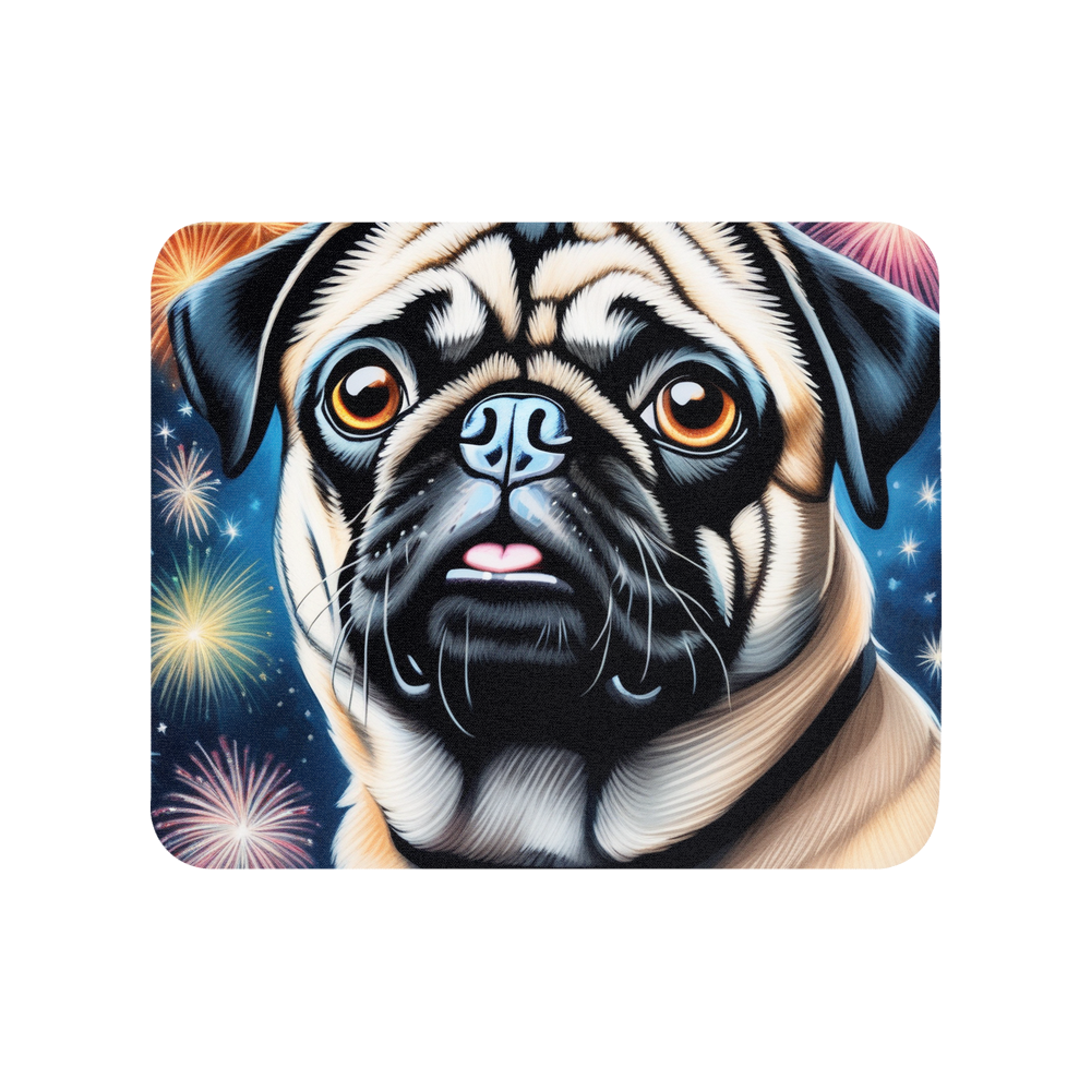 PugMug Custom Pug Mouse Pad