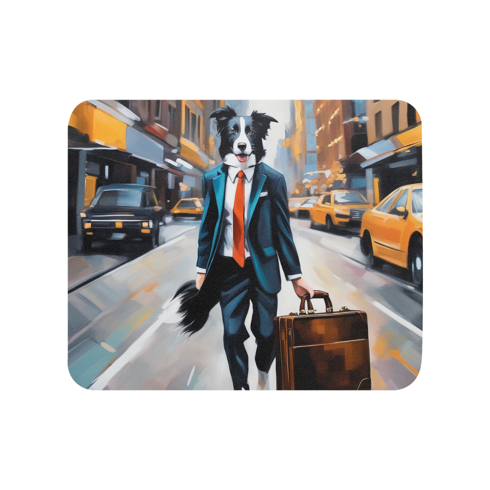 PugMug Custom Border Collie Mouse Pad