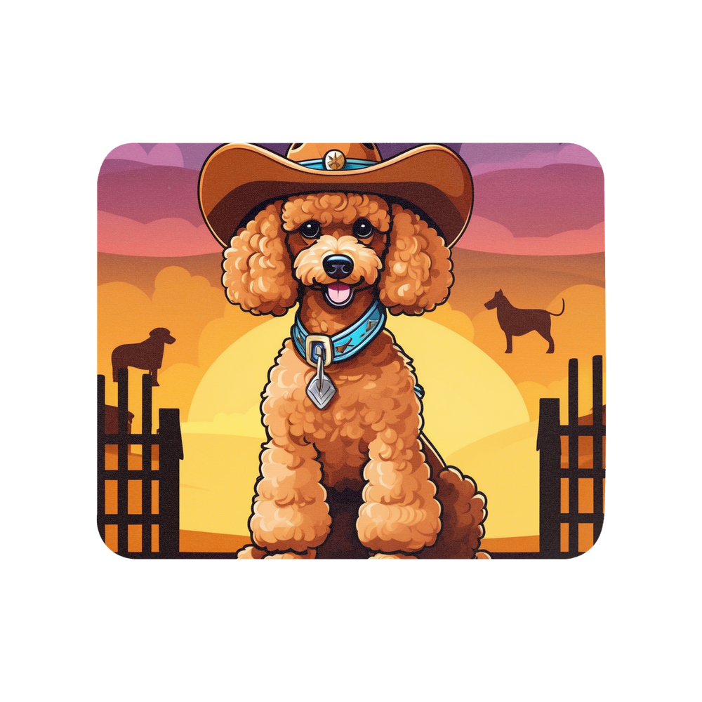 PugMug Custom Tan Poodle Mouse Pad