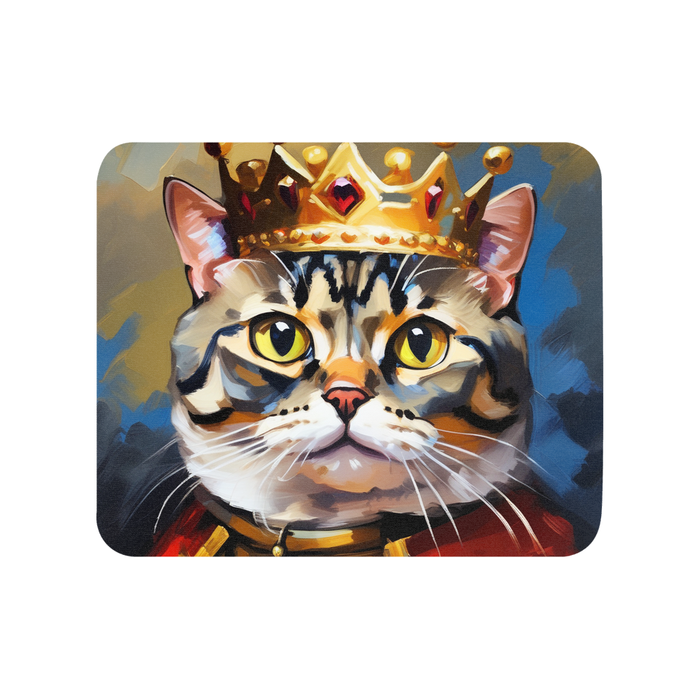 PugMug Custom Tabby Scottish Fold Cat Mouse Pad