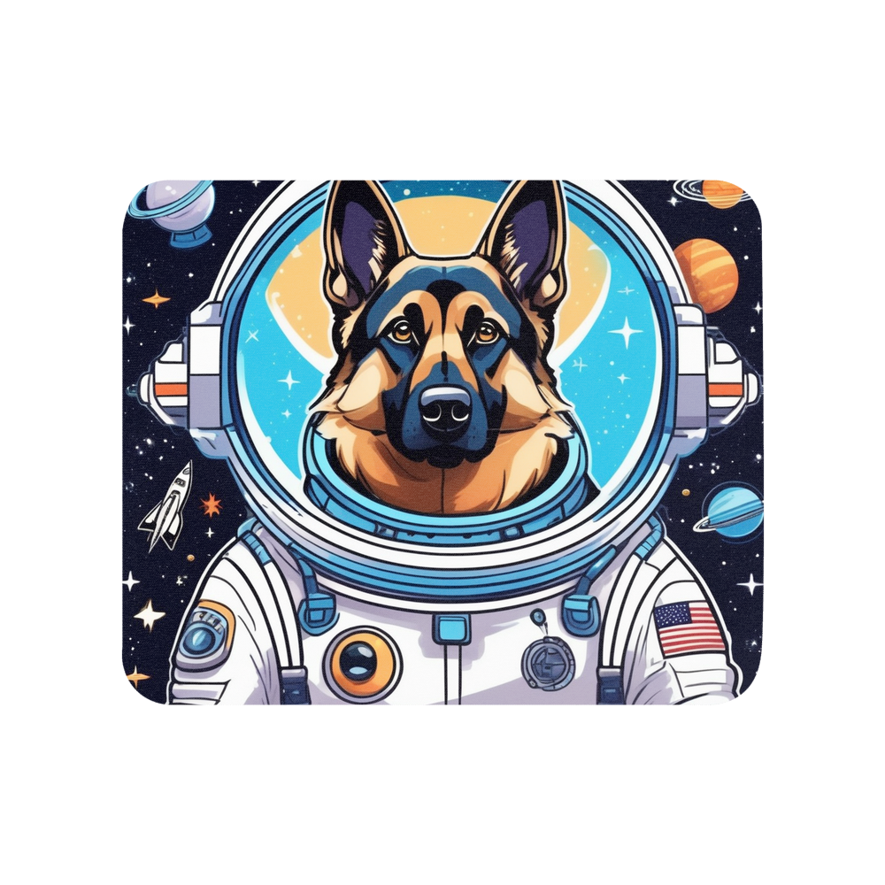 PugMug Custom German Shepherd Dog Mouse Pad