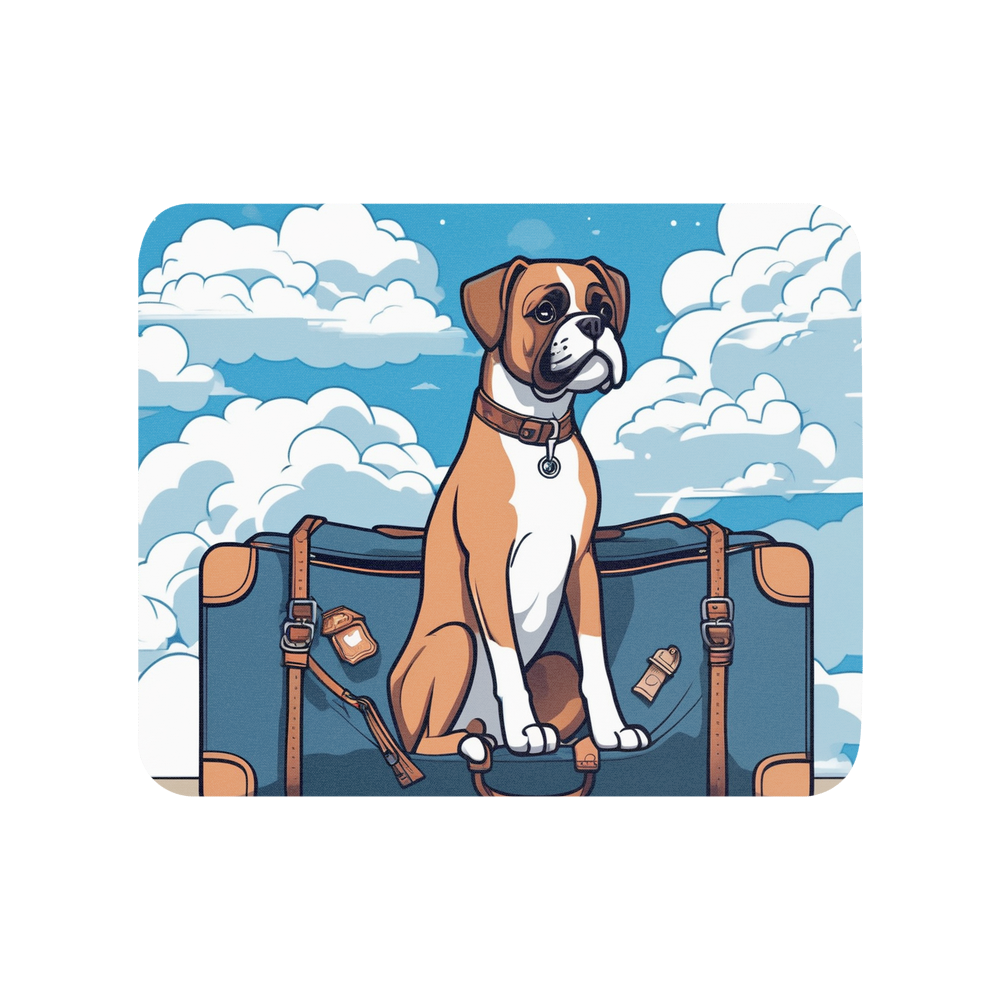 PugMug Custom Boxer Dog Mouse Pad