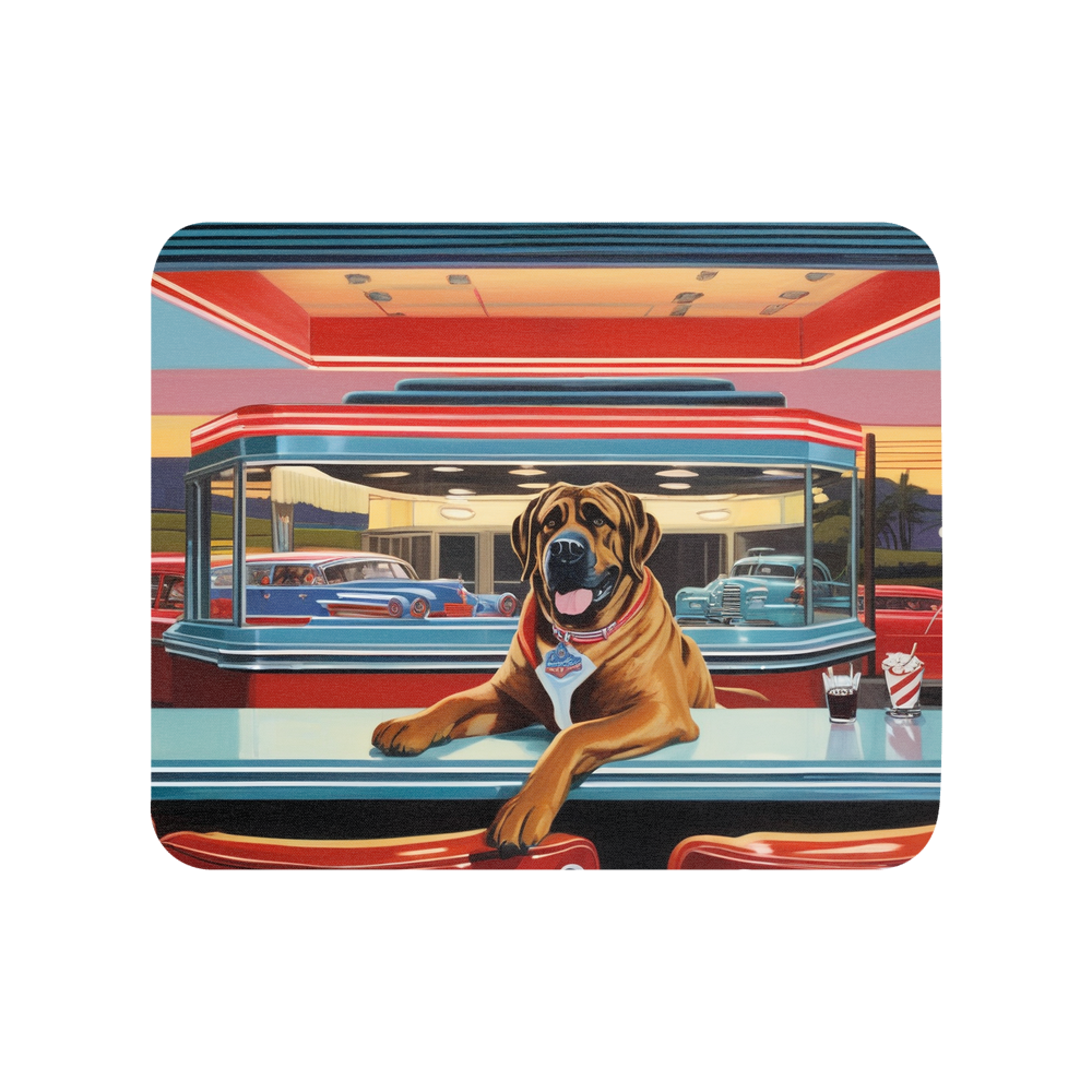 PugMug Custom Mastiff Mouse Pad
