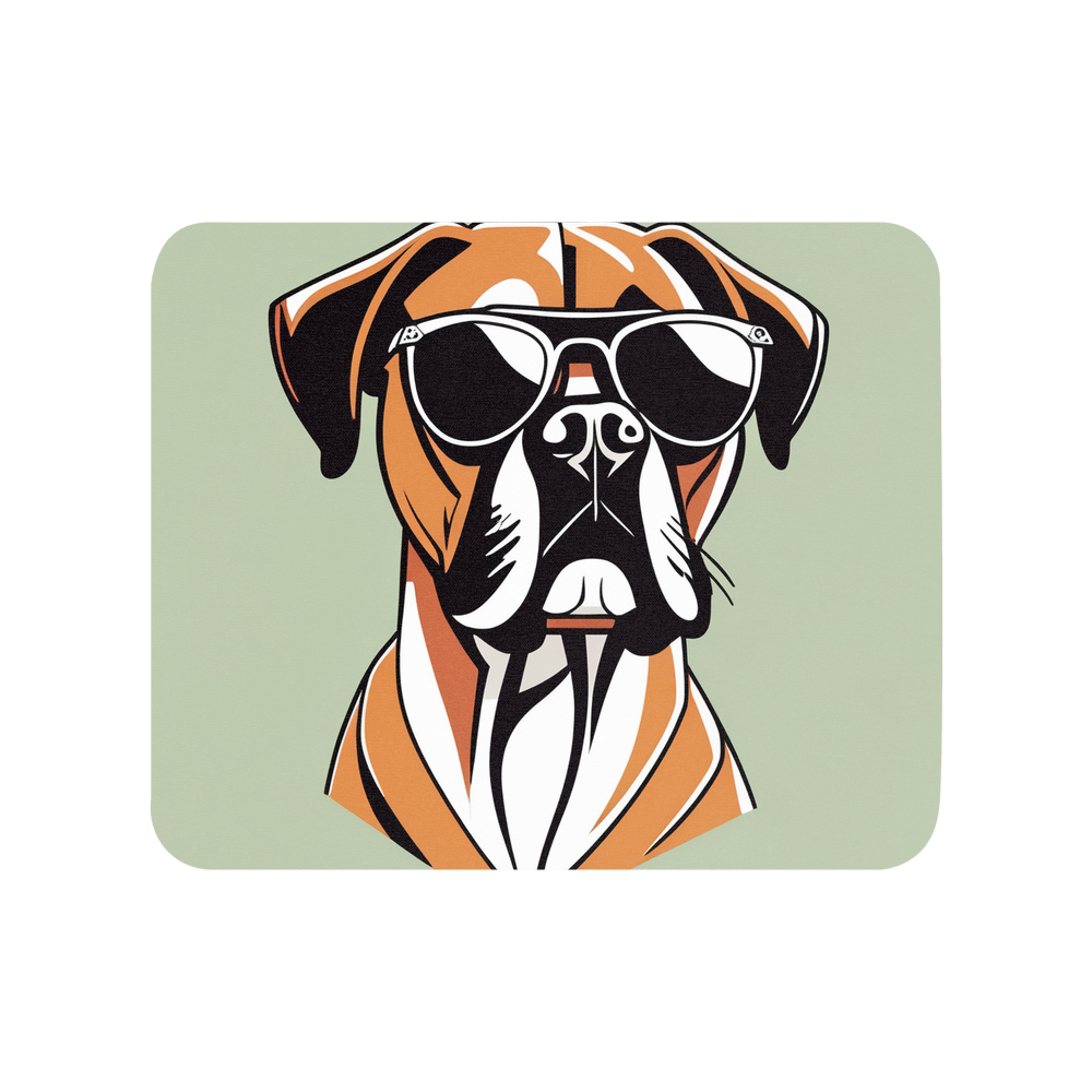 PugMug Custom Boxer Dog Mouse Pad