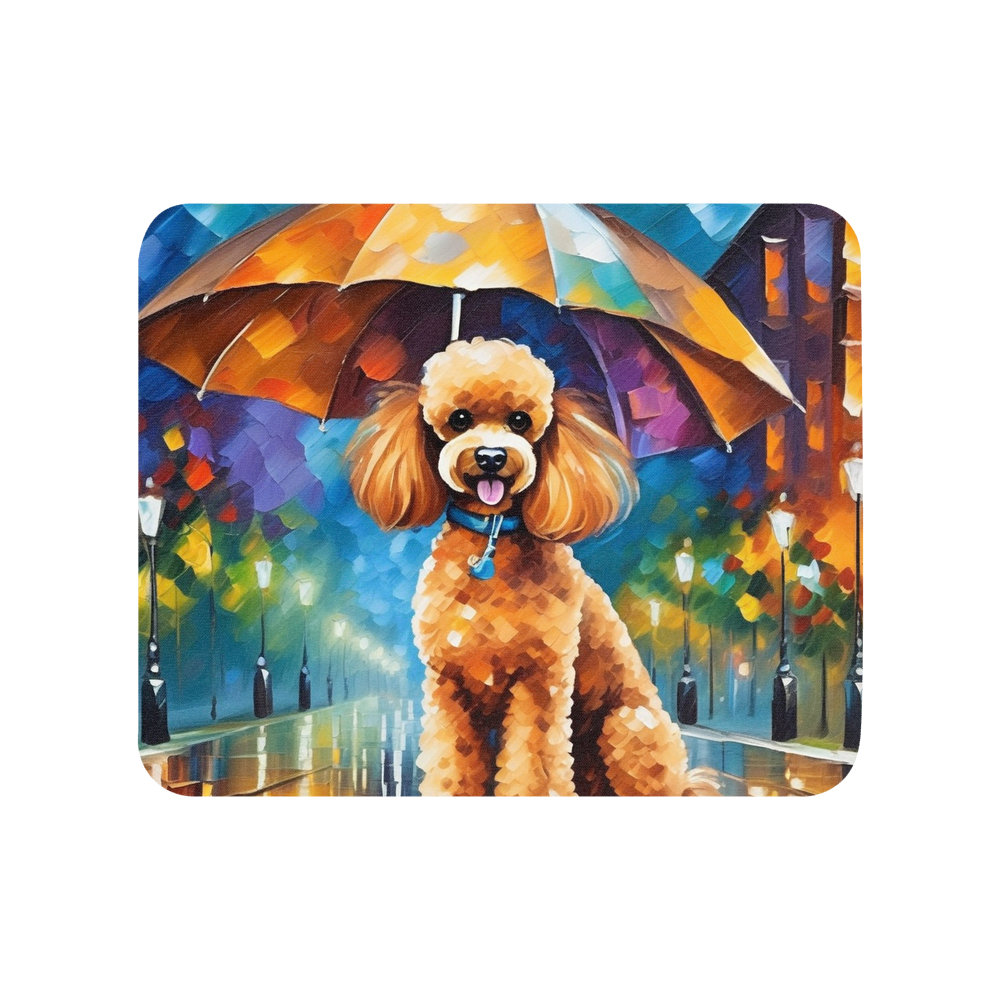 PugMug Custom Tan Poodle Mouse Pad