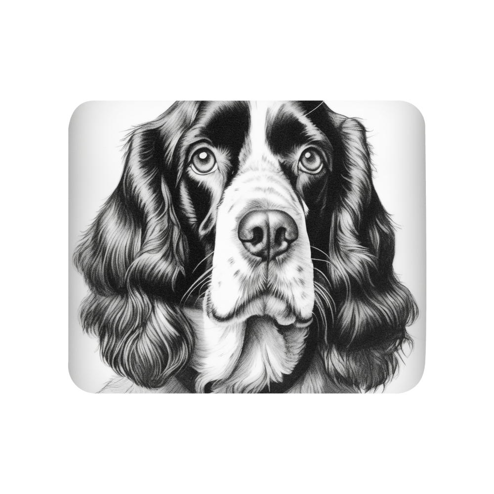 PugMug Custom English Springer Spaniel Mouse Pad
