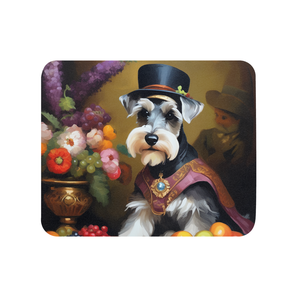 PugMug Custom Miniature Schnauzer Mouse Pad