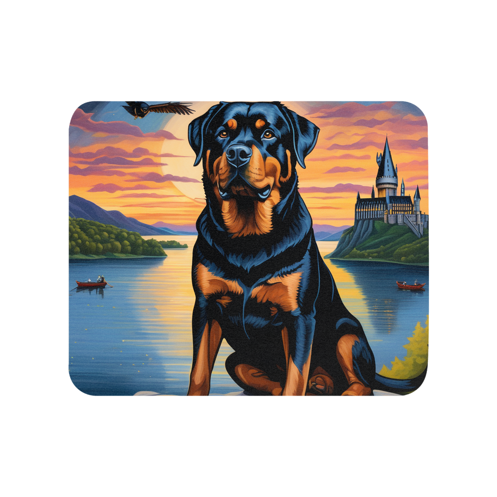PugMug Custom Rottweiler Mouse Pad